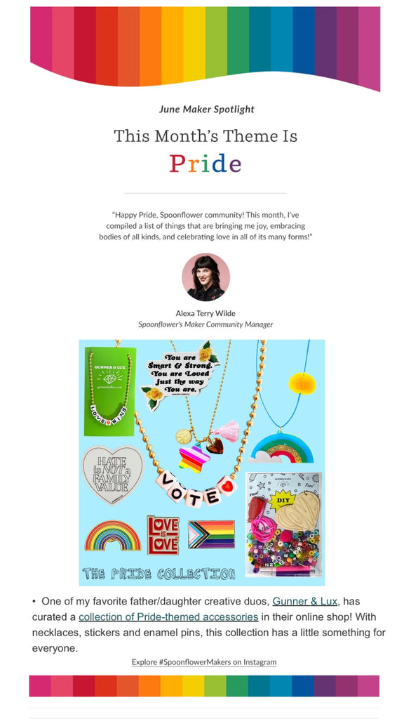 PRIDE COLLECTION on SPOONFLOWER