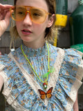 MONARCH BUTTERFLY NECKLACE