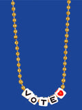 VOTE NECKLACE $2.00 donated to PLANNED PARENTHOOD