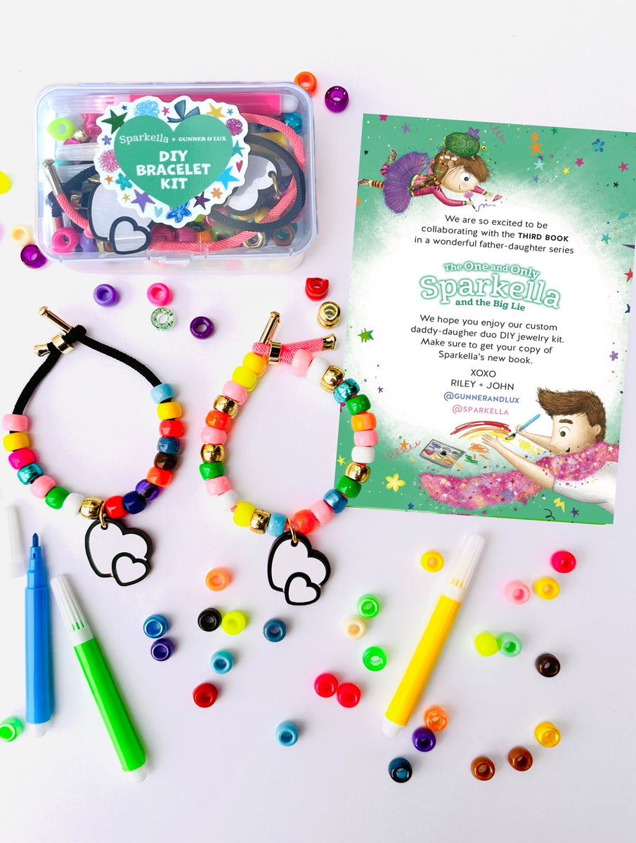 2 PACK DIY BRACELETS KIT COLLABORATION WITH SPARKELLA – Gunner and Lux