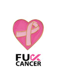 FU_K BREAST CANCER ENAMEL PIN $2 donated to KEEP A BREAST