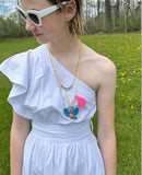 BIRDIE THE BLUE BIRD NECKLACE