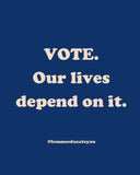 VOTE NECKLACE $2.00 donated to PLANNED PARENTHOOD