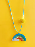 RAINBOWS ARE AWESOME NECKLACE
