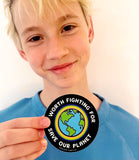 WORTH FIGHTING FOR. SAVE THE PLANET 3 PACK STICKERS