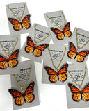 MONARCH BUTTERFLY NECKLACE
