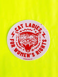 CAT LADIES FOR WOMEN'S RIGHTS 3 PACK STICKERS