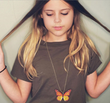 MONARCH BUTTERFLY NECKLACE