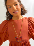 MONARCH BUTTERFLY NECKLACE