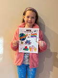 FREE PRINTABLE VOTE FOR OUR FUTURE COLORING SHEET
