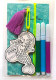 DIY MERMAID NECKLACE COLLABORATION WITH SHELLEY COUVILLION