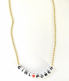 GIRL ❤️ POWER NECKLACE $2 donated to YOUNG WOMEN EMPOWERED ORG