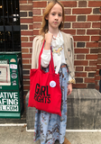 GIRL RIGHTS TOTE BAG COLLABORATION WITH GIRL WONDERFUL $2.00 donated to ACLU