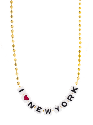 I LOVE NEW YORK NECKLACE