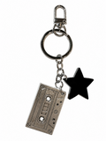 80's VINTAGE CASSETTE TAPE  BAG / KEY CHARM