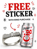 DIET SODA RING + FREE STICKER