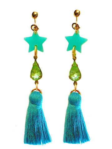 BLING BLING CLIP ON EARRINGS