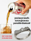 DIET SODA RING + FREE STICKER