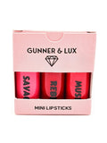 MINI LIPSTICKS 3 PACK