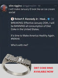 DIET SODA RING + FREE STICKER