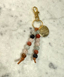 NOT TODAY... BEADED BAG / KEY CHARM