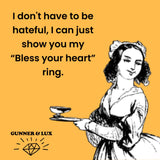 BLESS YOUR HEART DOUBLE RING