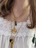 LIMITED EDITION LOVE & CRYSTAL CHARM NECKLACE