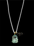 HALLOWEEN GHOST & BAT NECKLACE