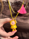 PUDDLE  PIGGY NECKLACE