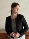 PINK CHANEL BUTTON NECKLACE