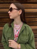BEADED FISH NECKLACE