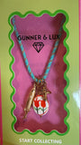 SUMMER CORD FISH CHARM NECKLACE