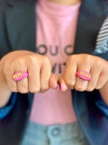 2 PACK REBEL RINGS COLLABORATION WITH REBEL GIRLS