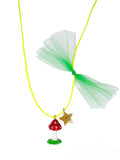 GLITTER MUSHROOM NECKLACE