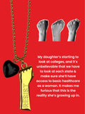 RESIST CHARM NECKLACE $2 donated to PLANNED PARENTHOOD