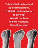 RESIST CHARM NECKLACE $2 donated to PLANNED PARENTHOOD