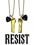 RESIST CHARM NECKLACE $2 donated to PLANNED PARENTHOOD