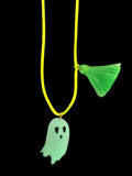 GLOW IN THE DARK GHOST NECKLACE