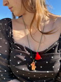 HOLIDAY GINGERBREAD NECKLACE