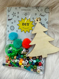DIY HOLIDAY TREE NECKLACE ORNAMENT