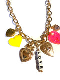 VALENTINE'S CHARMS NECKLACE