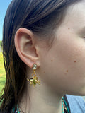 T-Rex Necklace + Triceratops Earrings Combo
