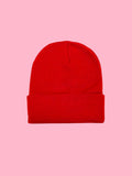 VALENTINE'S RED BEANIE