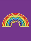 LGBTQ RAINBOW PRIDE ENAMEL FLAIR PIN