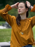 GLOW-IN-THE-DARK SLEEPY SLOTH NECKLACE