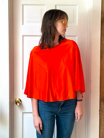 Stella McCartney Blaze Orange Top