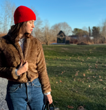 VALENTINE'S RED BEANIE