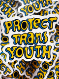 PROTECT TRANS YOUTH 3 PACK STICKERS