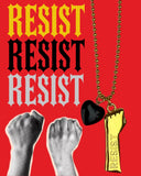 RESIST CHARM NECKLACE $2 donated to PLANNED PARENTHOOD