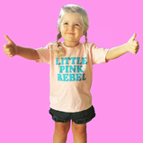 LITTLE PINK REBEL KIDS T-SHIRT